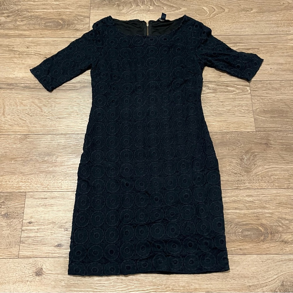 Banana Republic Black lace Eyelet Dress - Size 2
